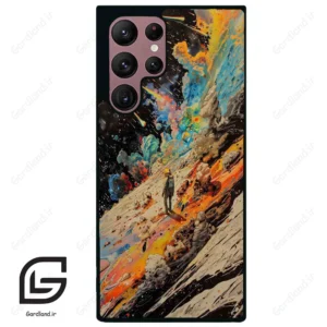 قاب گوشی سامسونگ اس 22 اولترا (Galaxy S22 Ultra ) طرح فضانورد کد 2450
