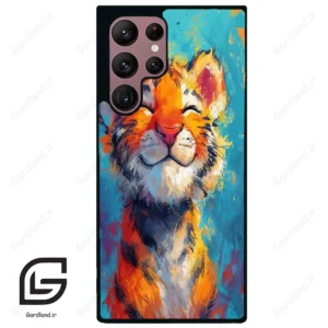 قاب گوشی سامسونگ اس 22 اولترا (Galaxy S22 Ultra ) طرح ببر کد 2480