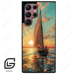 قاب گوشی سامسونگ اس 22 اولترا (Galaxy S22 Ultra ) طرح قایق کد 2485