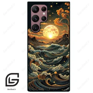 قاب گوشی سامسونگ اس 22 اولترا (Galaxy S22 Ultra ) طرح غروب کد 2505