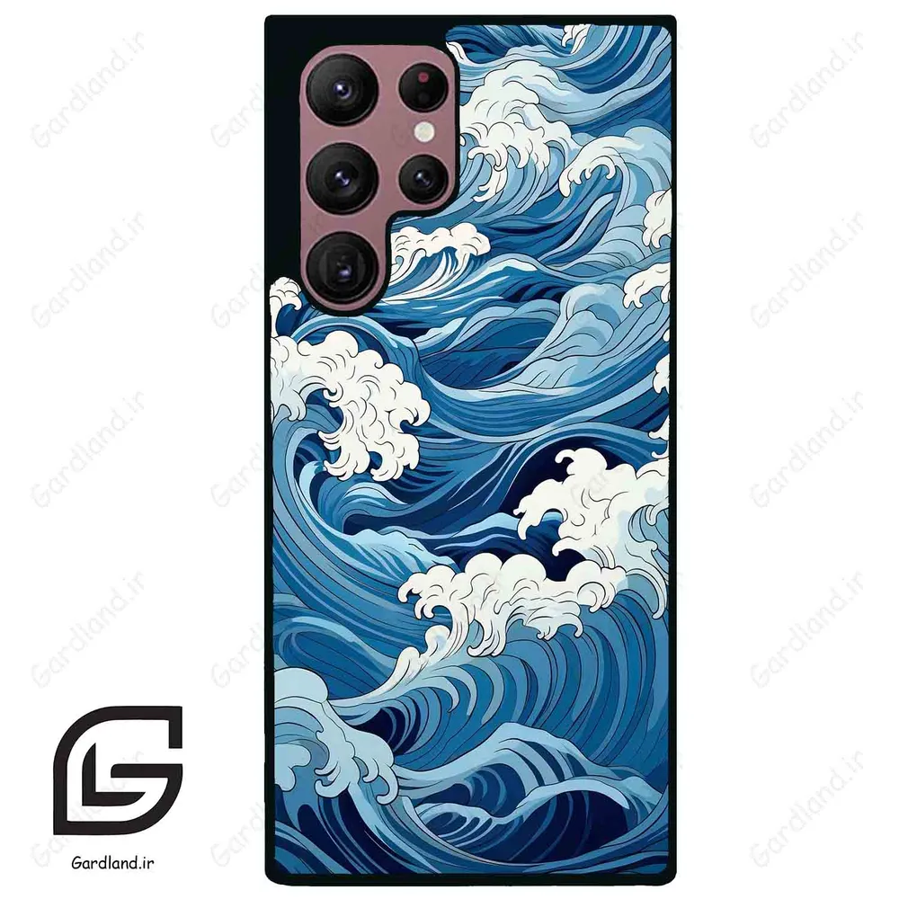 قاب گوشی سامسونگ اس 22 اولترا (Galaxy S22 Ultra ) طرح دریا کد 2515