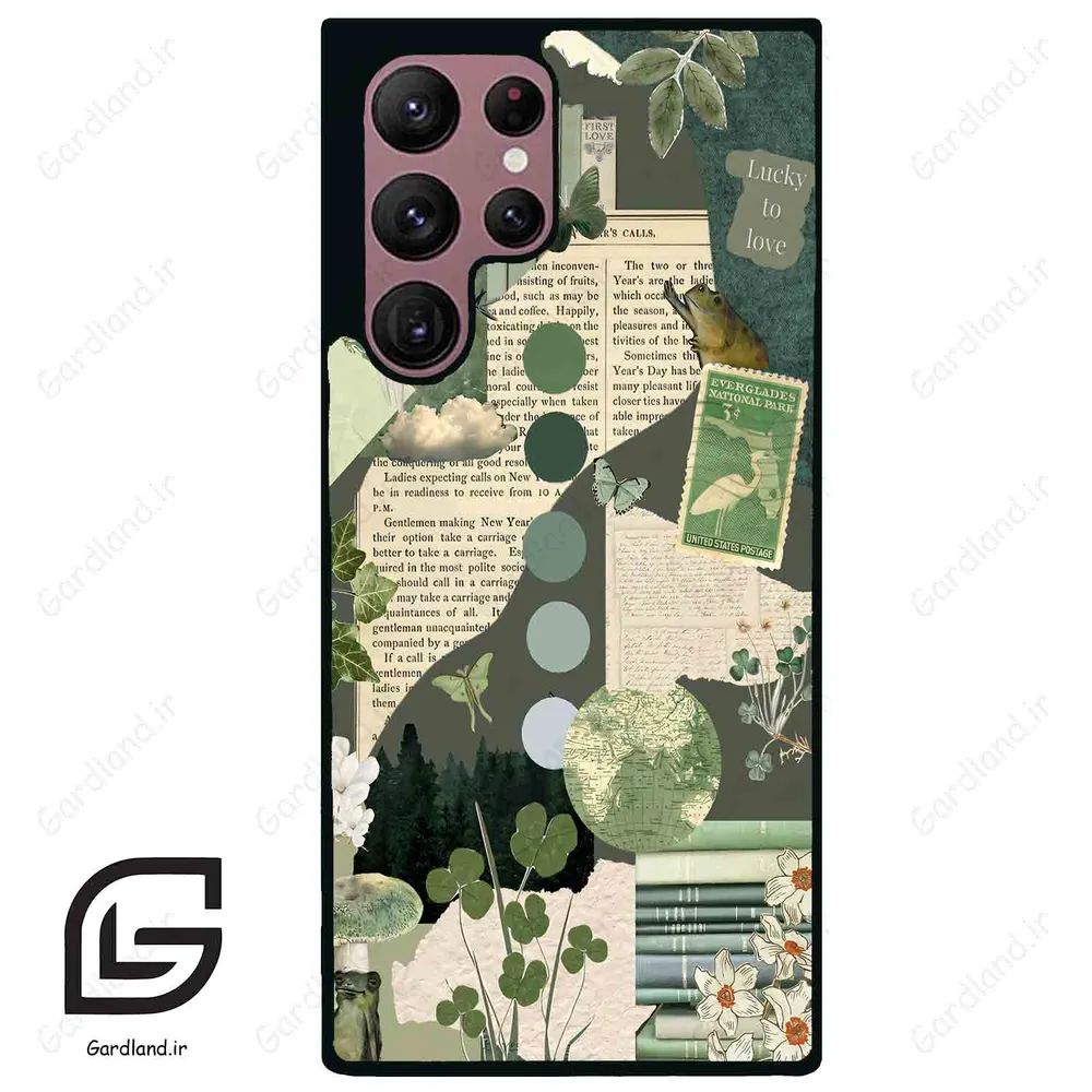 قاب گوشی سامسونگ اس 22 اولترا (Galaxy S22 Ultra ) طرح دخترانه کد 2526