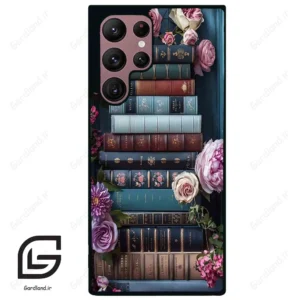 قاب گوشی سامسونگ اس 22 اولترا (Galaxy S22 Ultra ) طرح کتابخانه کد 2530