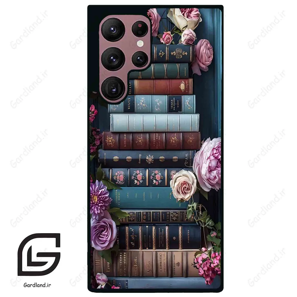 قاب گوشی سامسونگ اس 22 اولترا (Galaxy S22 Ultra ) طرح کتابخانه کد 2530