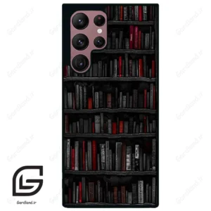 قاب گوشی سامسونگ اس 22 اولترا (Galaxy S22 Ultra ) طرح کتابخانه کد 2540