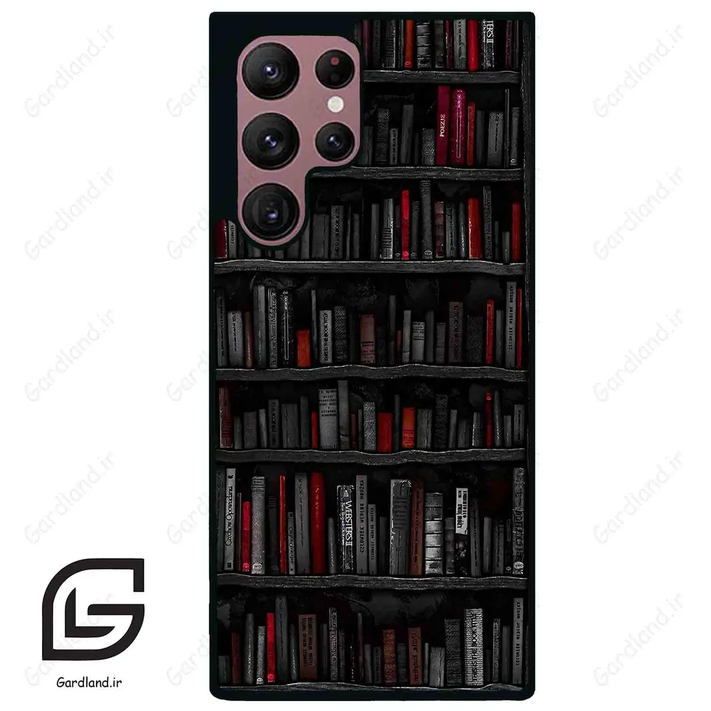 قاب گوشی سامسونگ اس 22 اولترا (Galaxy S22 Ultra ) طرح کتابخانه کد 2540