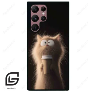 قاب گوشی سامسونگ اس 22 اولترا (Galaxy S22 Ultra ) طرح گربه کد 2567