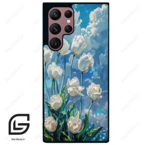قاب گوشی سامسونگ اس 22 اولترا (Galaxy S22 Ultra ) طرح گل کد 2597
