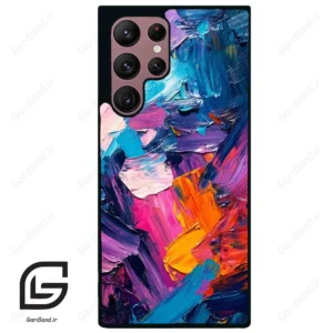 قاب گوشی سامسونگ اس 22 اولترا (Galaxy S22 Ultra ) طرح رنگی کد 2598