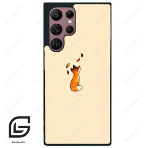 قاب گوشی سامسونگ اس 22 اولترا (Galaxy S22 Ultra ) طرح روباه کد 2612