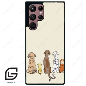قاب گوشی سامسونگ اس 22 اولترا (Galaxy S22 Ultra ) طرح سگ کد 2630