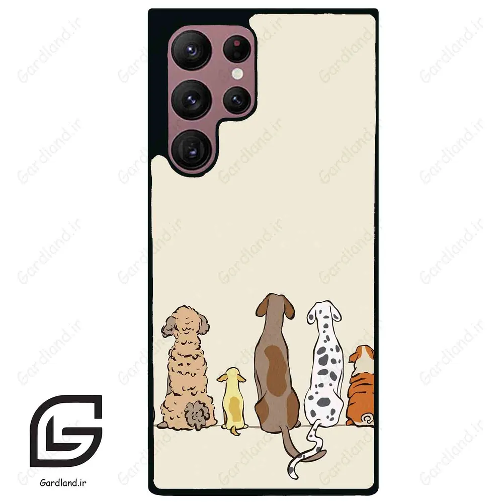 قاب گوشی سامسونگ اس 22 اولترا (Galaxy S22 Ultra ) طرح سگ کد 2630