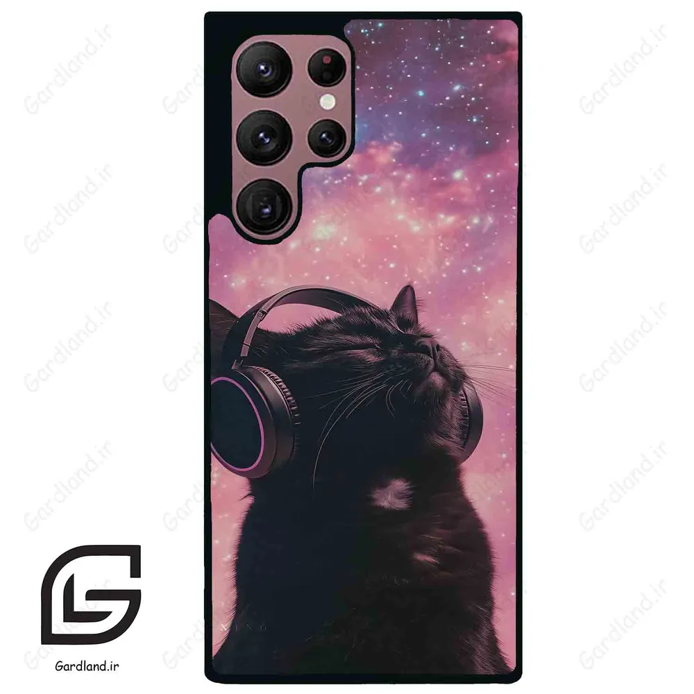قاب گوشی سامسونگ اس 22 اولترا (Galaxy S22 Ultra ) طرح گربه کد 2641