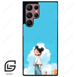 قاب گوشی سامسونگ اس 22 اولترا (Galaxy S22 Ultra ) طرح دخترانه کد 2646