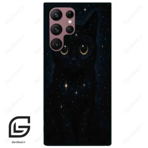 قاب گوشی سامسونگ اس 22 اولترا (Galaxy S22 Ultra ) طرح گربه کد 2655