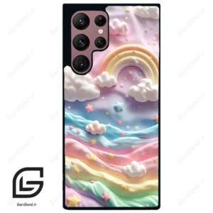 قاب گوشی سامسونگ اس 22 اولترا (Galaxy S22 Ultra ) طرح رنگارنگ کد 2656