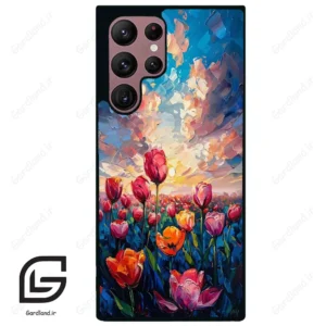 قاب گوشی سامسونگ اس 22 اولترا (Galaxy S22 Ultra ) طرح گل کد 2687