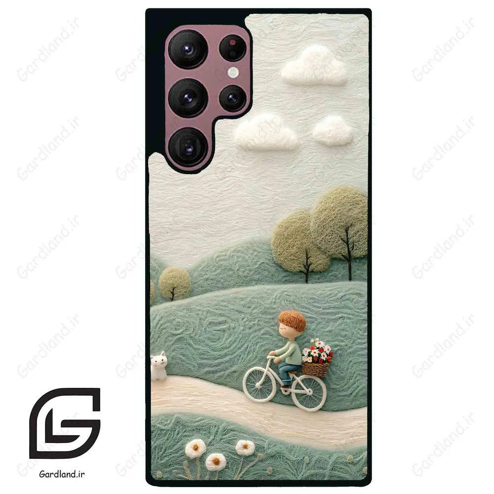 قاب گوشی سامسونگ اس 22 اولترا (Galaxy S22 Ultra ) طرح کیوت کد 2690