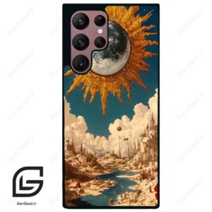 قاب گوشی سامسونگ اس 22 اولترا (Galaxy S22 Ultra ) طرح خورشید کد 2694