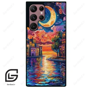 قاب گوشی سامسونگ اس 22 اولترا (Galaxy S22 Ultra ) طرح ماه کد 2699