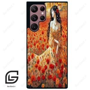 قاب گوشی سامسونگ اس 22 اولترا (Galaxy S22 Ultra ) طرح دختر کد 2703