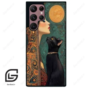 قاب گوشی سامسونگ اس 22 اولترا (Galaxy S22 Ultra ) طرح خاتون کد 2712