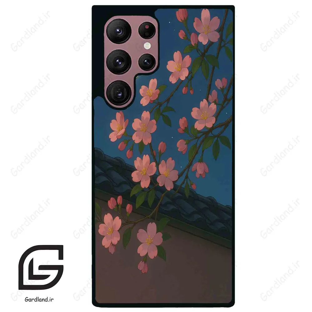 قاب گوشی سامسونگ اس 22 اولترا (Galaxy S22 Ultra ) طرح شکوفه کد 2737