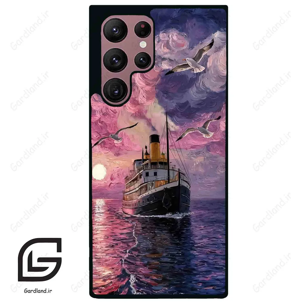 قاب گوشی سامسونگ اس 22 اولترا (Galaxy S22 Ultra ) طرح کشتی کد 2789