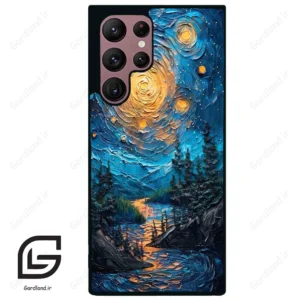 قاب گوشی سامسونگ اس 22 اولترا (Galaxy S22 Ultra ) طرح ابرنگ کد 2792