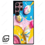قاب گوشی سامسونگ اس 22 اولترا (Galaxy S22 Ultra ) طرح رنگارنگ کد 2793