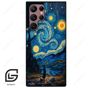 قاب گوشی سامسونگ اس 22 اولترا (Galaxy S22 Ultra ) طرح شب کد 2801