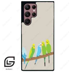 قاب گوشی سامسونگ اس 22 اولترا (Galaxy S22 Ultra ) طرح پرنده کد 2818