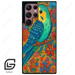قاب گوشی سامسونگ اس 22 اولترا (Galaxy S22 Ultra ) طرح پرنده کد 2848