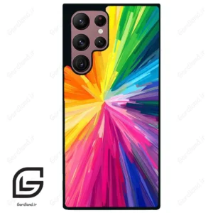 قاب گوشی سامسونگ اس 22 اولترا (Galaxy S22 Ultra ) طرح رنگارنگ کد 2877