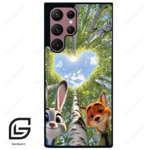 قاب گوشی سامسونگ اس 22 اولترا (Galaxy S22 Ultra ) طرح زوتوپیا کد 2887