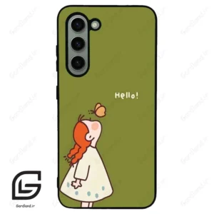 قاب گوشی سامسونگ اس 23 نرمال (Galaxy S23 5G ) طرح دخترانه کد 2044
