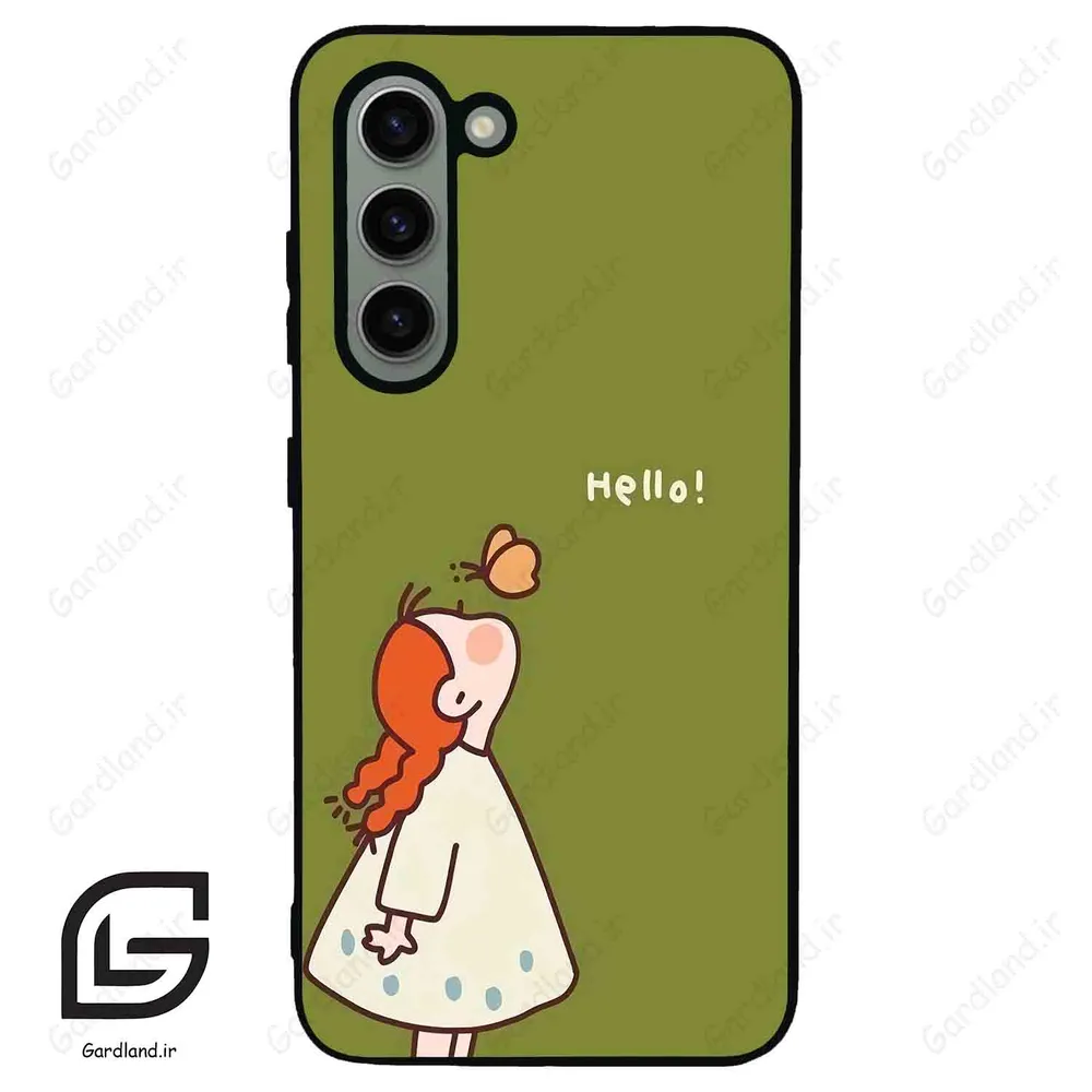 قاب گوشی سامسونگ اس 23 نرمال (Galaxy S23 5G ) طرح دخترانه کد 2044