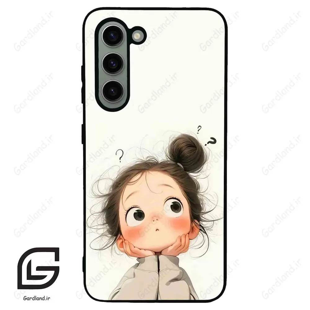 قاب گوشی سامسونگ اس 23 نرمال (Galaxy S23 5G ) طرح دخترانه کد 2056