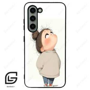 قاب گوشی سامسونگ اس 23 نرمال (Galaxy S23 5G ) طرح دختر کد 2057
