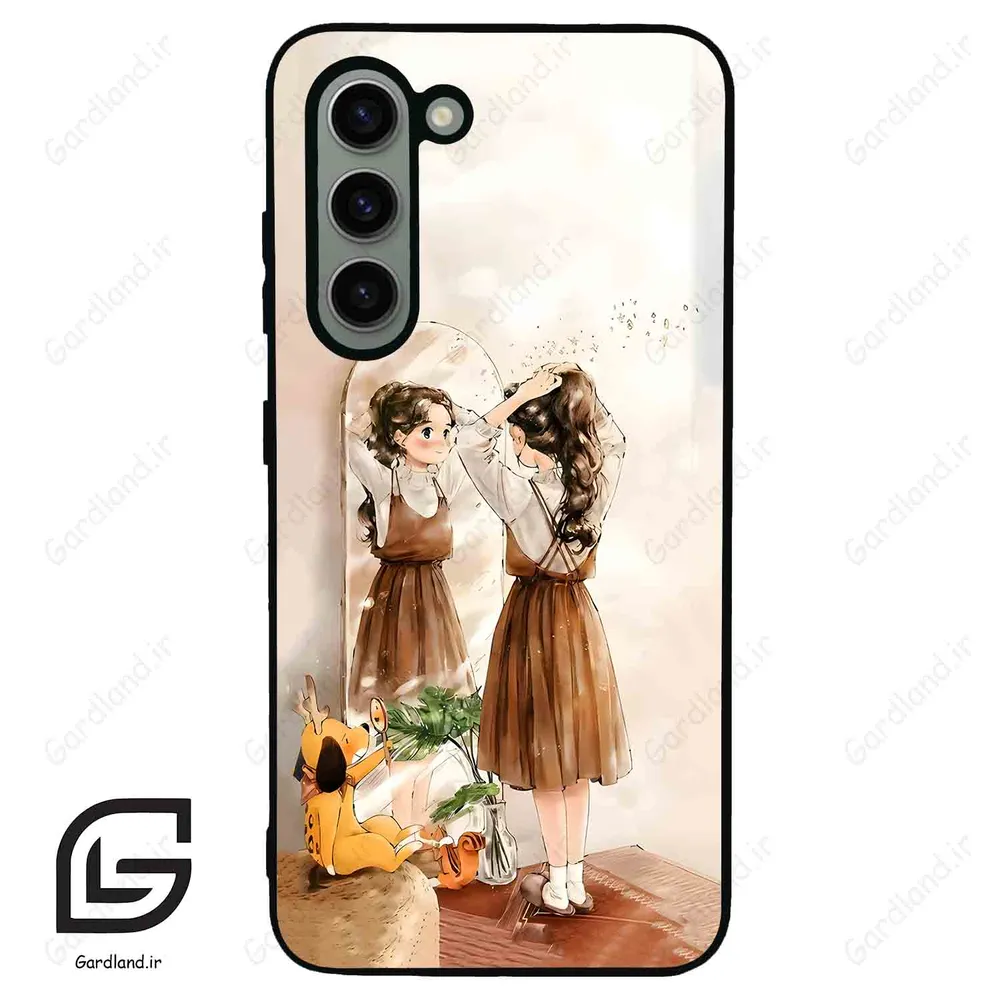 قاب گوشی سامسونگ اس 23 نرمال (Galaxy S23 5G ) طرح دخترانه کد 2078