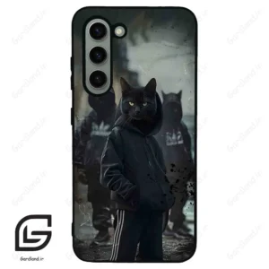 قاب گوشی سامسونگ اس 23 نرمال (Galaxy S23 5G ) طرح گربه کد 2091