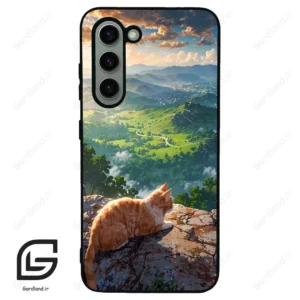 قاب گوشی سامسونگ اس 23 نرمال (Galaxy S23 5G ) طرح گربه کد 2203