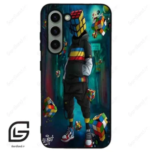 قاب گوشی سامسونگ اس 23 نرمال (Galaxy S23 5G ) طرح مکعب کد 2229