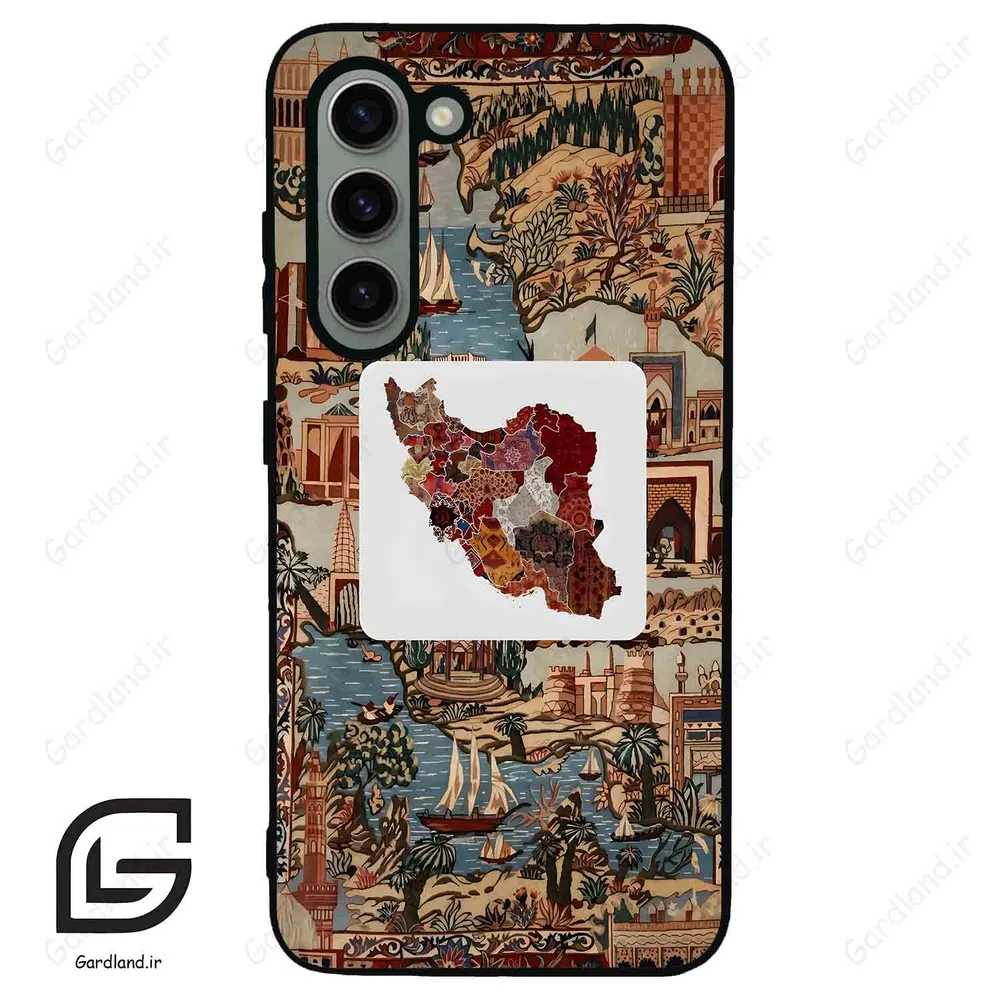 قاب گوشی سامسونگ اس 23 نرمال (Galaxy S23 5G ) طرح نقشه ایران کد 2287