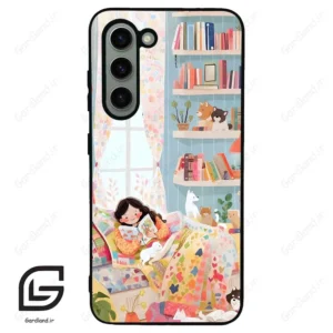 قاب گوشی سامسونگ اس 23 نرمال (Galaxy S23 5G ) طرح دخترانه کد 2325