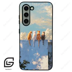 قاب گوشی سامسونگ اس 23 نرمال (Galaxy S23 5G ) طرح گربه کد 2367