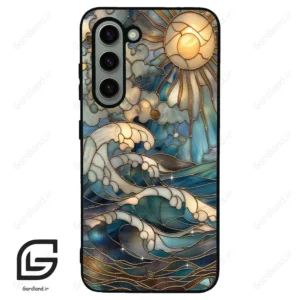 قاب گوشی سامسونگ اس 23 نرمال (Galaxy S23 5G ) طرح شیشه کد 2393