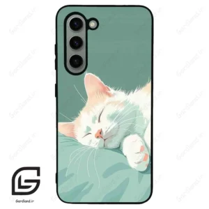 قاب گوشی سامسونگ اس 23 نرمال (Galaxy S23 5G ) طرح گربه کد 2403