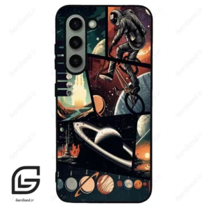 قاب گوشی سامسونگ اس 23 نرمال (Galaxy S23 5G ) طرح فضانورد کد 2415