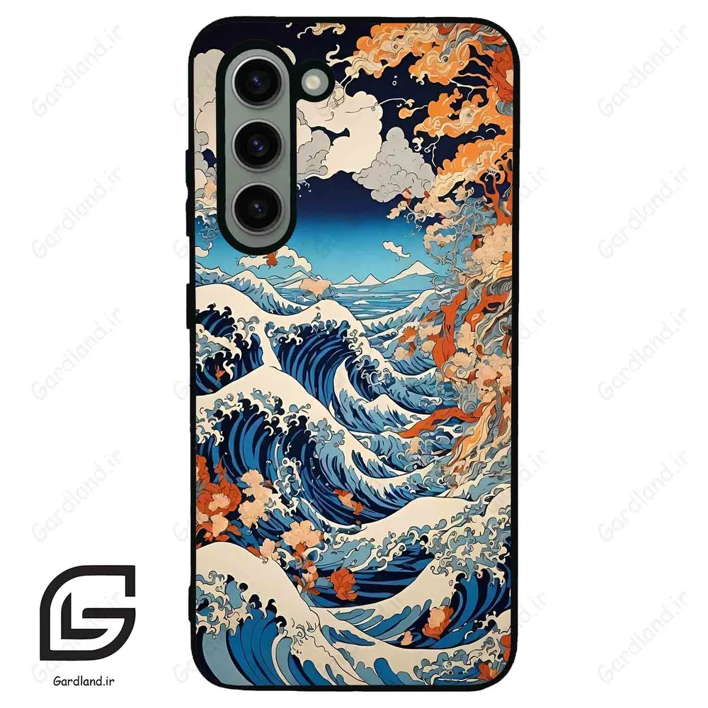 قاب گوشی سامسونگ اس 23 نرمال (Galaxy S23 5G ) طرح موج کد 2418